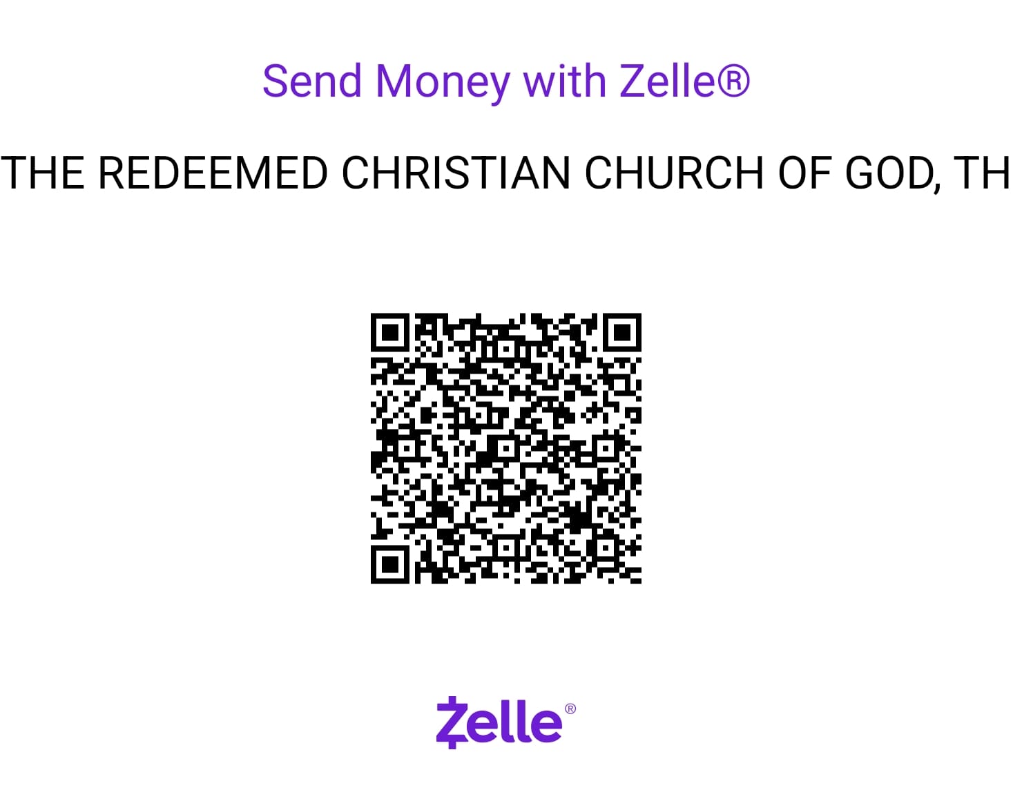 Zelle QR Code
