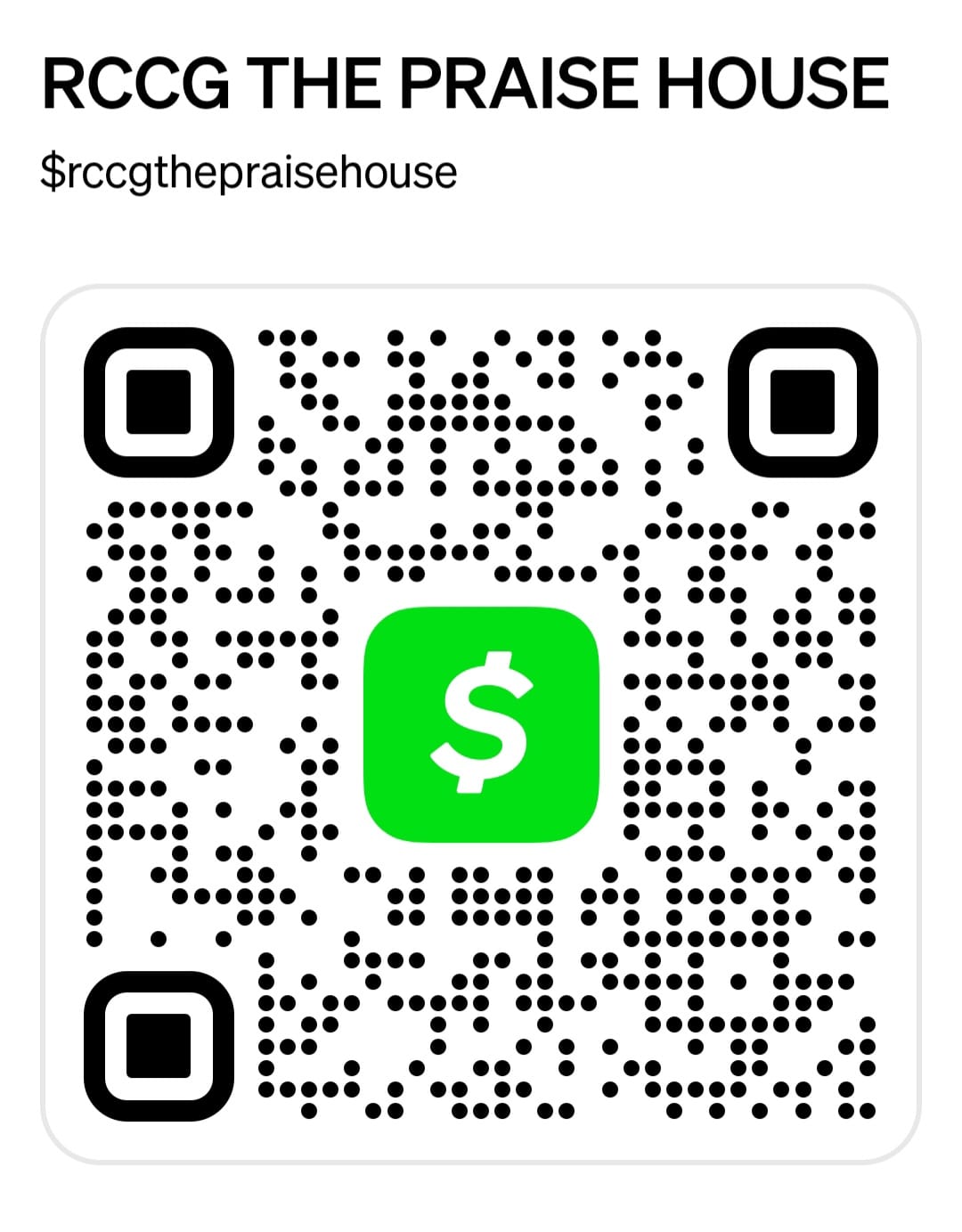 Cash App QR Code